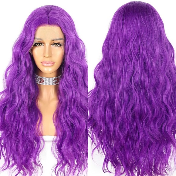 - - 💫 Ji 24” WAVE 🌊 PURPLEWAVY LACE FRONT WIG💫 *NEW